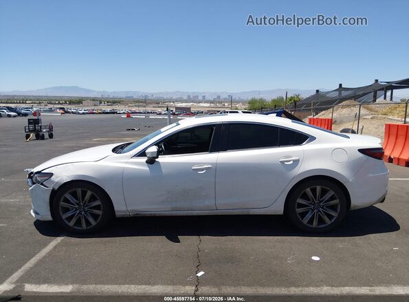 JM1GL1WY6J1334909 2018 MAZDA 6 White სალონის 360-გრადუსიანი ხედი