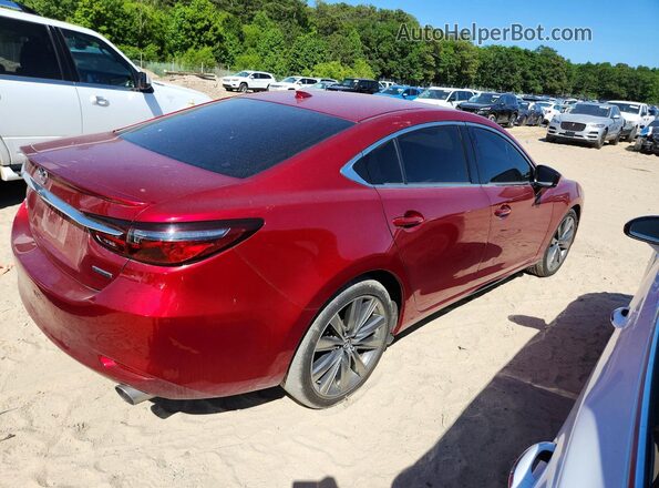 JM1GL1WY6K1501559 2019 MAZDA 6 Burgundy Հետևի աջ