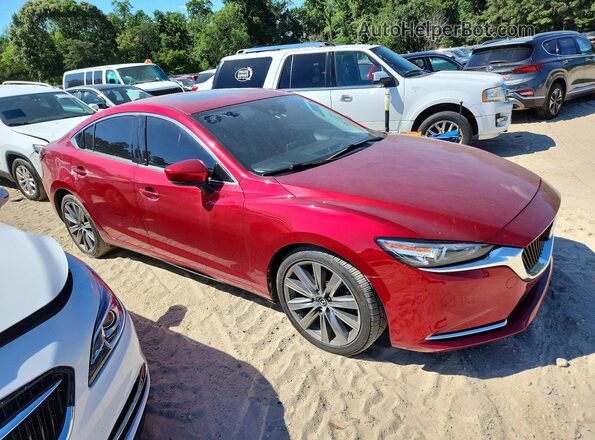 JM1GL1WY6K1501559 2019 MAZDA 6 Burgundy Առջևի աջ