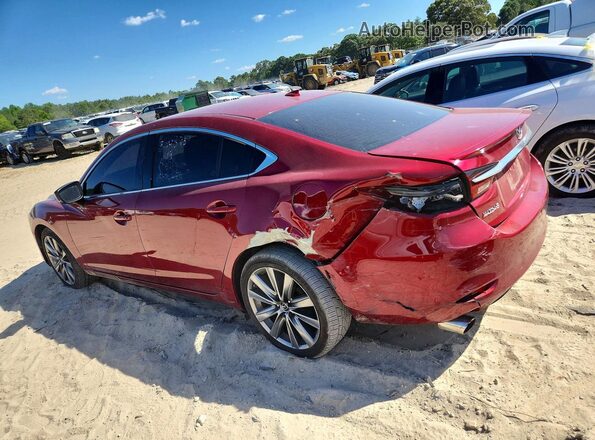 JM1GL1WY6K1501559 2019 MAZDA 6 Burgundy Հետևի ձախ
