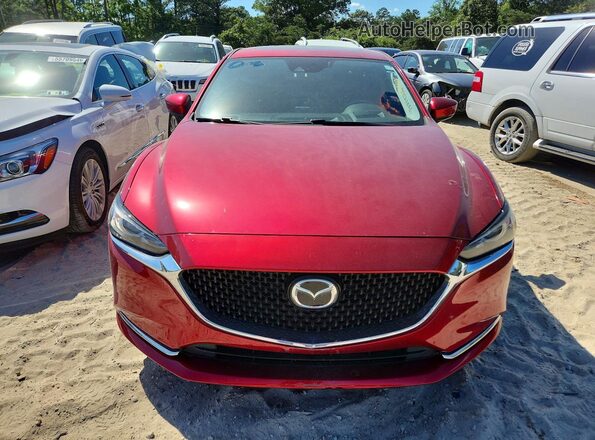 JM1GL1WY6K1501559 2019 MAZDA 6 Burgundy Դիմացի տեսք