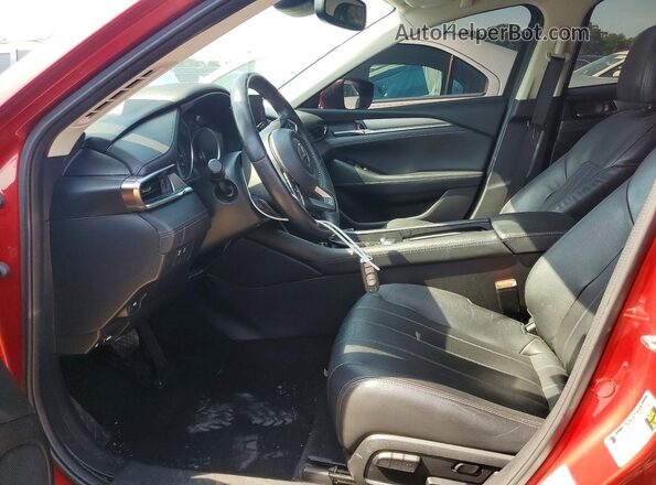 JM1GL1WY6K1501559 2019 MAZDA 6 Burgundy Սալոնի դիմացի տեսք