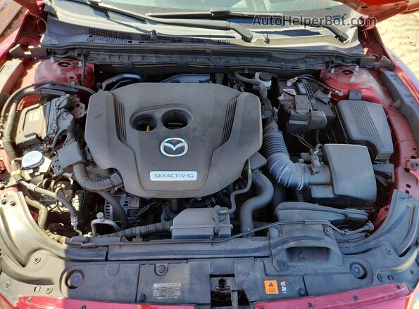 JM1GL1WY6K1501559 2019 MAZDA 6 Burgundy Սալոնի հետևի տեսք