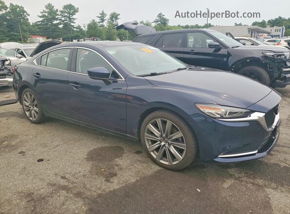 JM1GL1WY6L1517780 2020 MAZDA 6 Blue Przód prawy