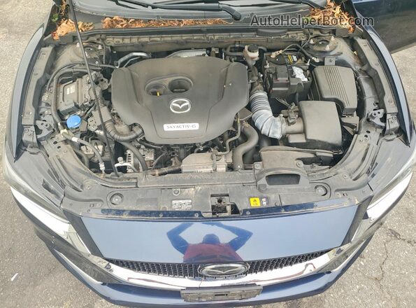JM1GL1WY6L1517780 2020 MAZDA 6 Blue Widok wnętrza z tyłu