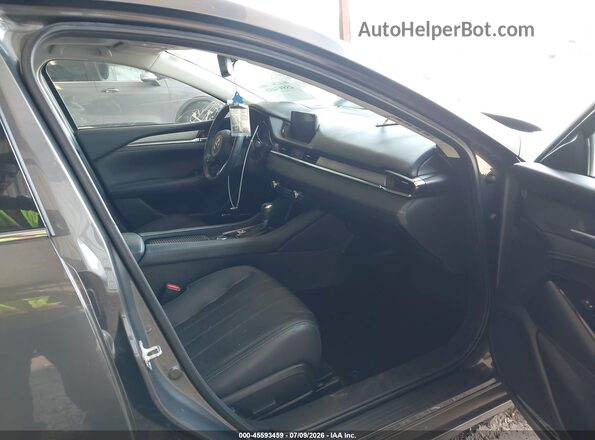 JM1GL1WY6L1526933 2020 MAZDA 6 Gray Front interior view