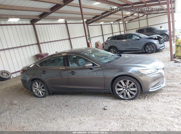 JM1GL1WY6L1526933 2020 MAZDA 6 Gray Rear interior view