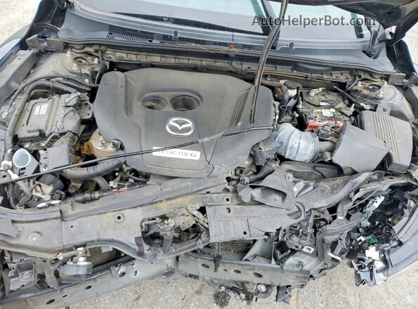 JM1GL1WY7K1501943 2019 MAZDA 6 Black უკანა სალონის ხედი