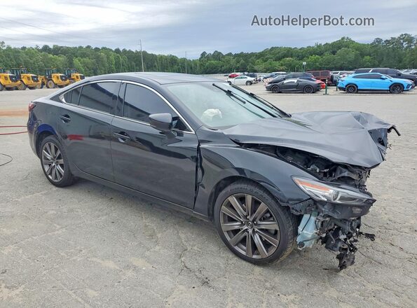 JM1GL1WY7K1501943 2019 MAZDA 6 Black წინა მარჯვენა