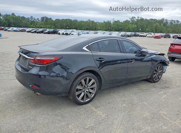 JM1GL1WY7K1501943 2019 MAZDA 6 Black უკანა მარჯვენა