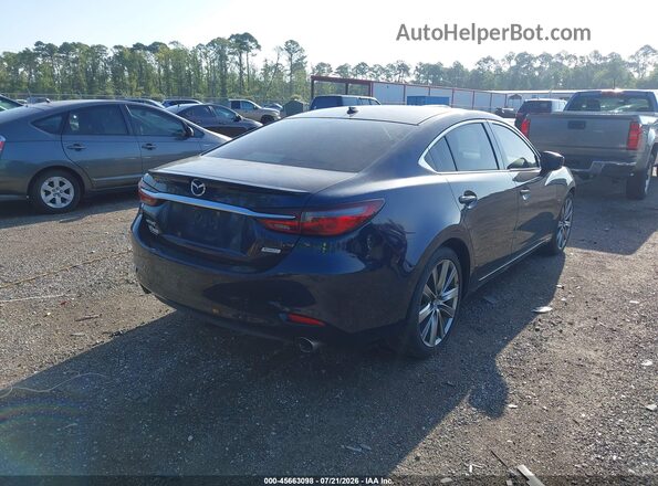 JM1GL1WY8J1308280 2018 MAZDA 6 Dark Blue Rear right