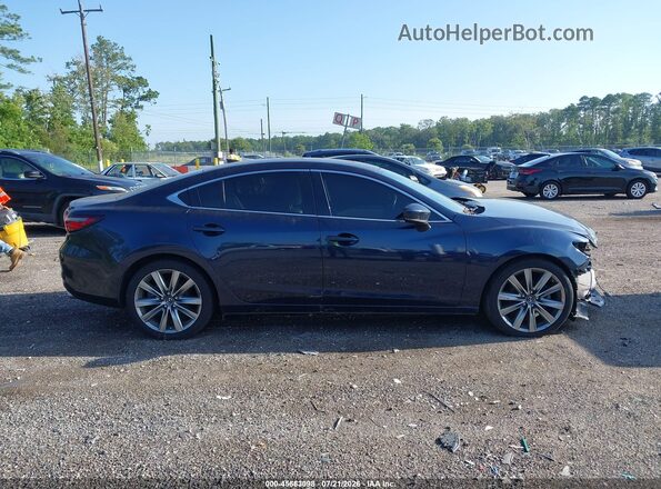JM1GL1WY8J1308280 2018 MAZDA 6 Dark Blue Rear interior view