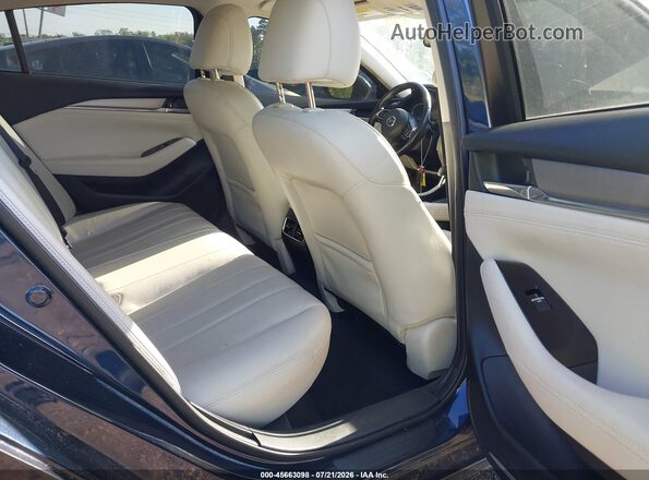 JM1GL1WY8J1308280 2018 MAZDA 6 Dark Blue VIN sticker view