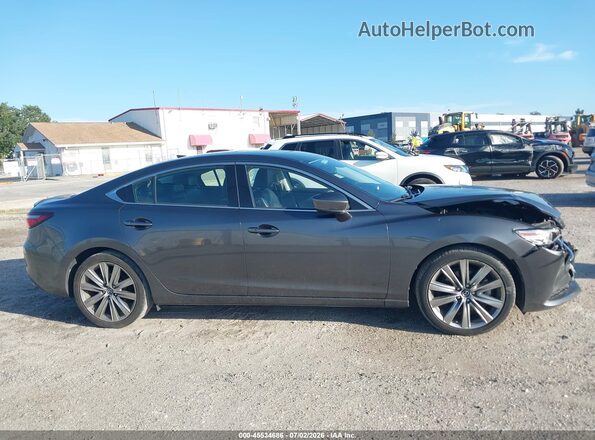 JM1GL1WY8L1522446 2020 MAZDA 6 Gray Rear interior view