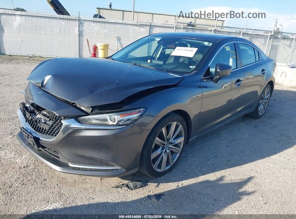 JM1GL1WY8L1522446 2020 MAZDA 6 Gray Front left