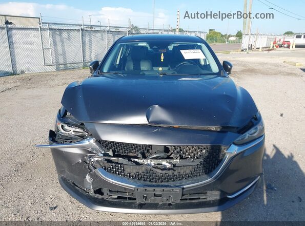 JM1GL1WY8L1522446 2020 MAZDA 6 Gray Instrument cluster view