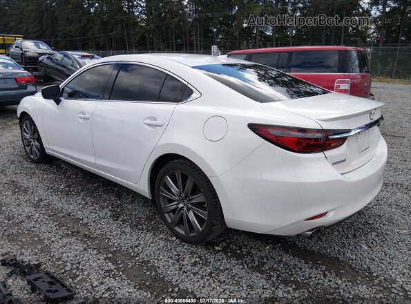 JM1GL1WYXJ1331415 2018 MAZDA 6 White უკანა მარცხენა