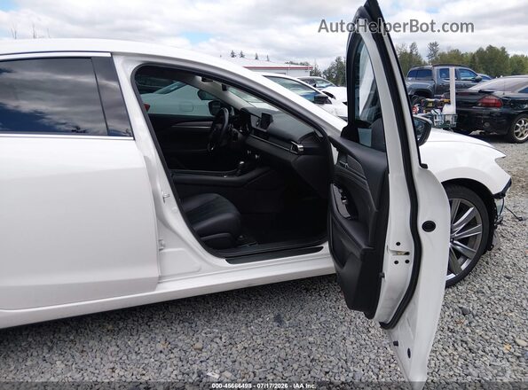 JM1GL1WYXJ1331415 2018 MAZDA 6 White წინა სალონის ხედი