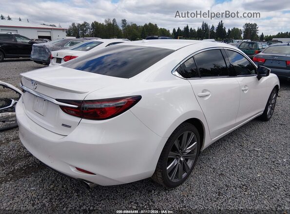 JM1GL1WYXJ1331415 2018 MAZDA 6 White უკანა მარჯვენა