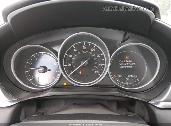JM1GL1WYXJ1331415 2018 MAZDA 6 White უკანა სავარძლების ხედი