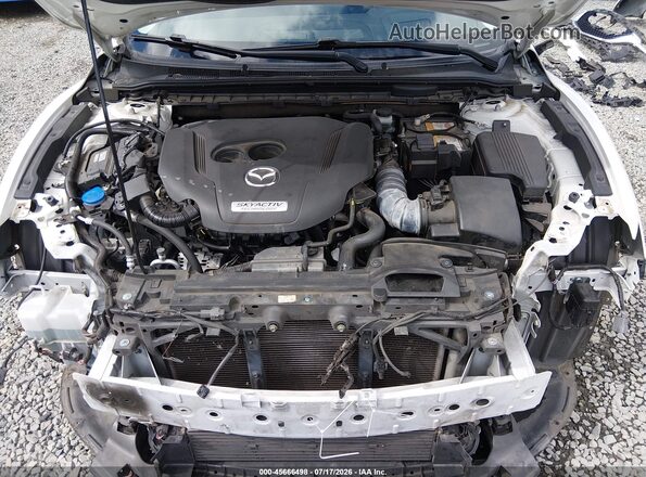 JM1GL1WYXJ1331415 2018 MAZDA 6 White უკანა ხედი