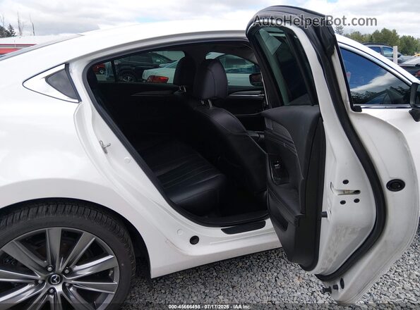 JM1GL1WYXJ1331415 2018 MAZDA 6 White VIN კოდის სტიკერის ხედი