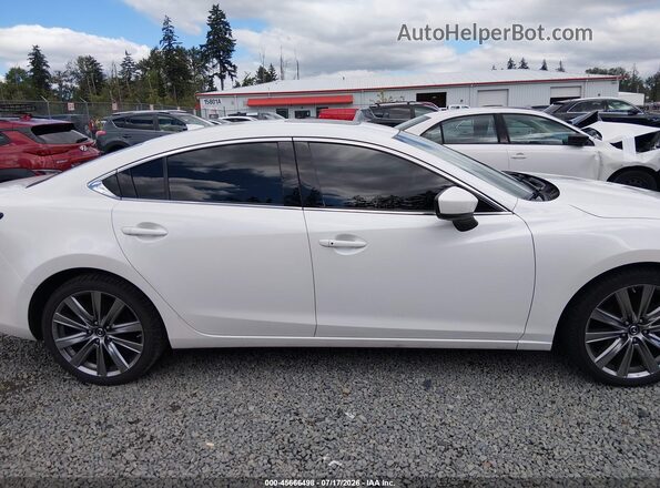 JM1GL1WYXJ1331415 2018 MAZDA 6 White სალონის 360-გრადუსიანი ხედი