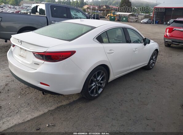 JM1GL1X50H1145073 2017 MAZDA 6 White Задня права чверть