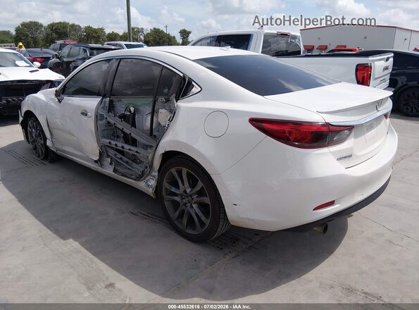 JM1GL1X53H1113007 2017 MAZDA 6 Белый Задняя левая четверть