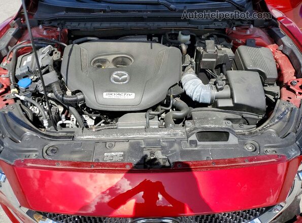 JM1GL1XY0J1328070 2018 MAZDA 6 Red Widok wnętrza z tyłu