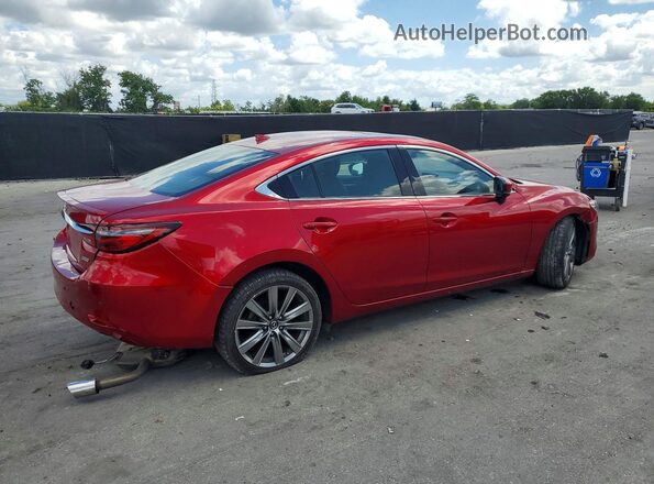 JM1GL1XY0J1328070 2018 MAZDA 6 Red Tył prawy