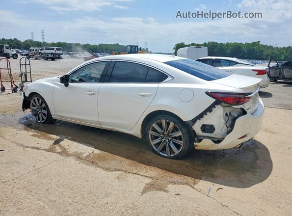 JM1GL1XY2K1510161 2019 MAZDA 6 White Задня ліва чверть