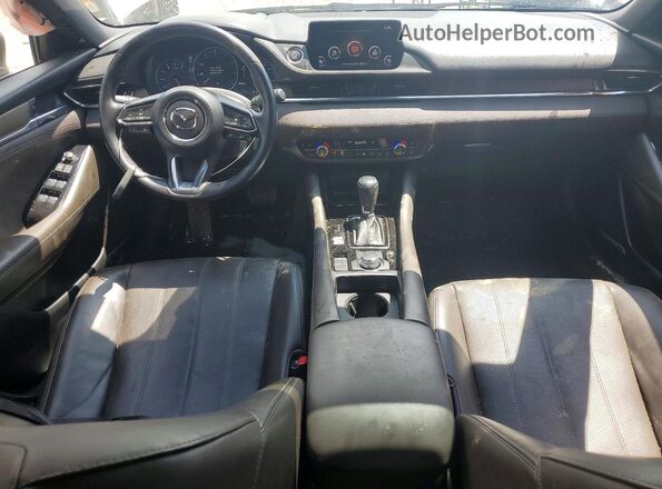 JM1GL1XY2K1510161 2019 MAZDA 6 White Вид панелі приладів