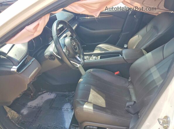 JM1GL1XY2K1510161 2019 MAZDA 6 White Вид салону спереду