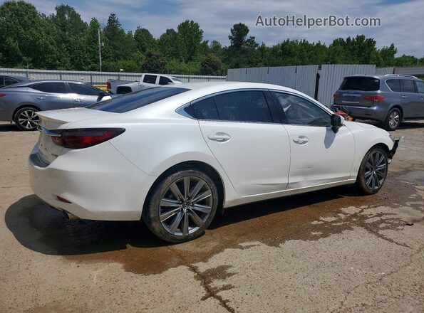 JM1GL1XY2K1510161 2019 MAZDA 6 White Задня права чверть