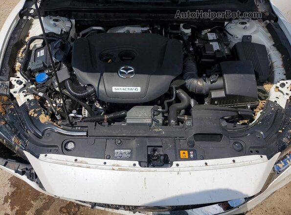 JM1GL1XY2K1510161 2019 MAZDA 6 White Вид задньої частини салону