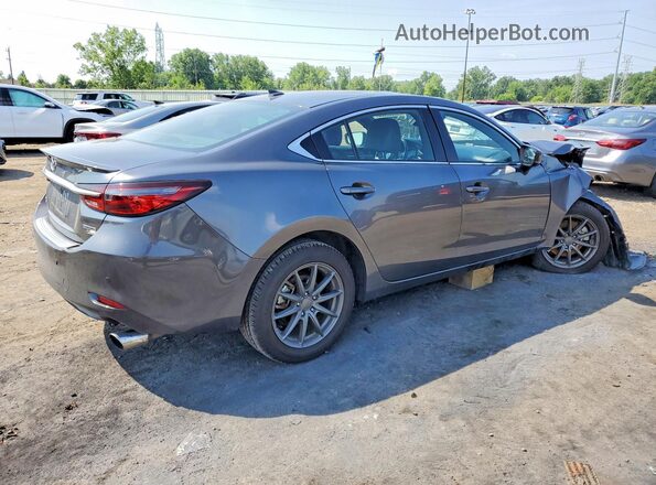 JM1GL1XY5M1618342 2021 MAZDA 6 Серебряный Задняя правая четверть