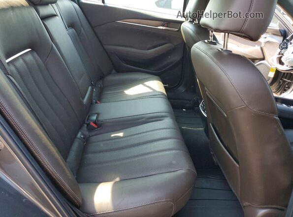 JM1GL1XY5M1618342 2021 MAZDA 6 Серебряный Вид задних сидений