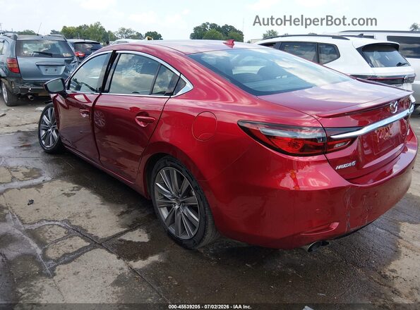 JM1GL1XY6J1304372 2018 MAZDA 6 Red Rear left