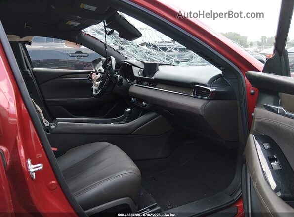 JM1GL1XY6J1304372 2018 MAZDA 6 Red Front interior view
