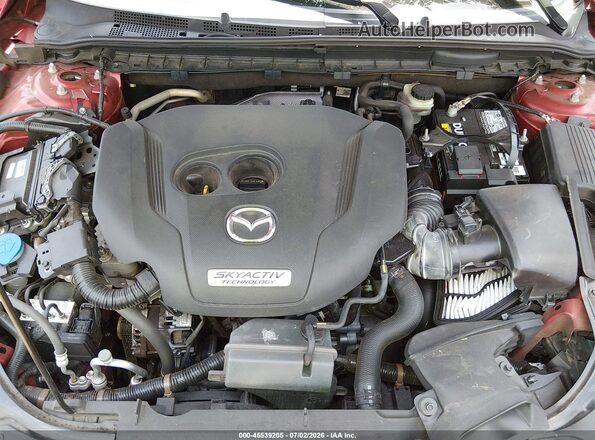 JM1GL1XY6J1304372 2018 MAZDA 6 Red Rear view