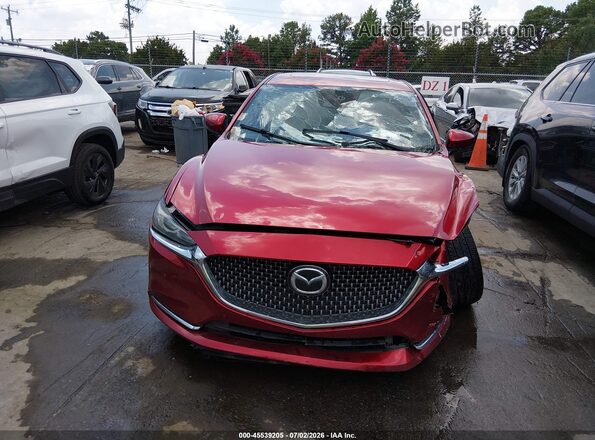 JM1GL1XY6J1304372 2018 MAZDA 6 Red Front view