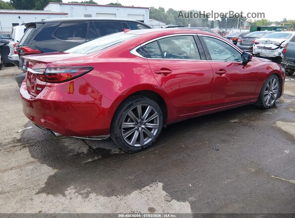 JM1GL1XY6J1304372 2018 MAZDA 6 Red Rear right