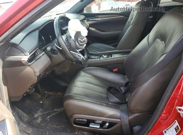 JM1GL1XY8L1515737 2020 MAZDA 6 Красный Вид салона спереди