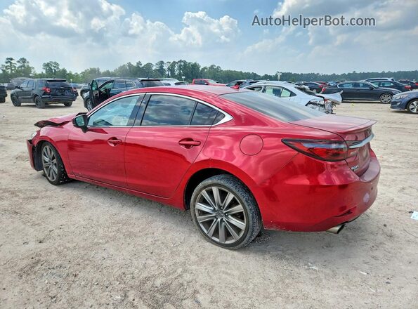 JM1GL1XY8L1515737 2020 MAZDA 6 Красный Задняя левая четверть