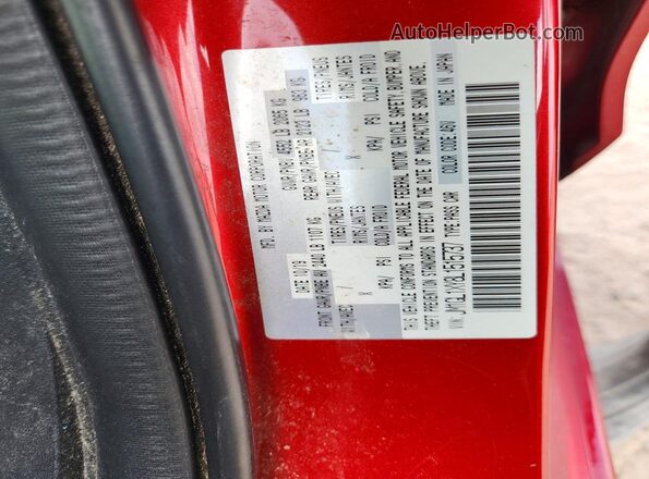 JM1GL1XY8L1515737 2020 MAZDA 6 Красный Вид подкапотного пространства
