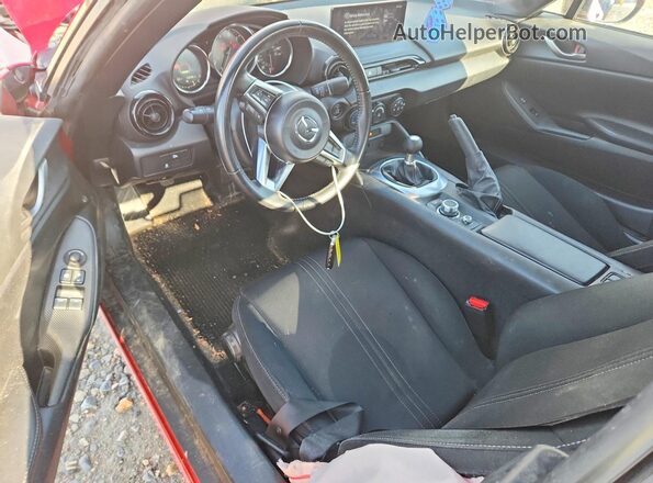 JM1NDAB70R0607104 2024 MAZDA MX-5 Red Dashboard view