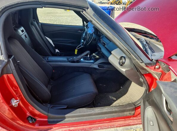 JM1NDAB70R0607104 2024 MAZDA MX-5 Red Rear seats view