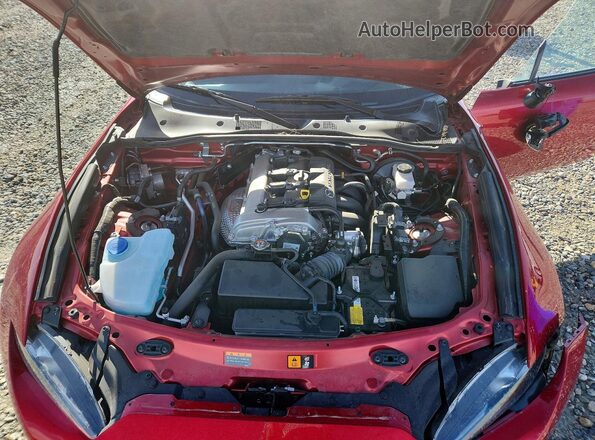 JM1NDAB70R0607104 2024 MAZDA MX-5 Red Rear interior view