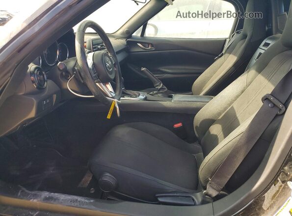 JM1NDAB71G0110575 2016 MAZDA MX-5 Black წინა სალონის ხედი